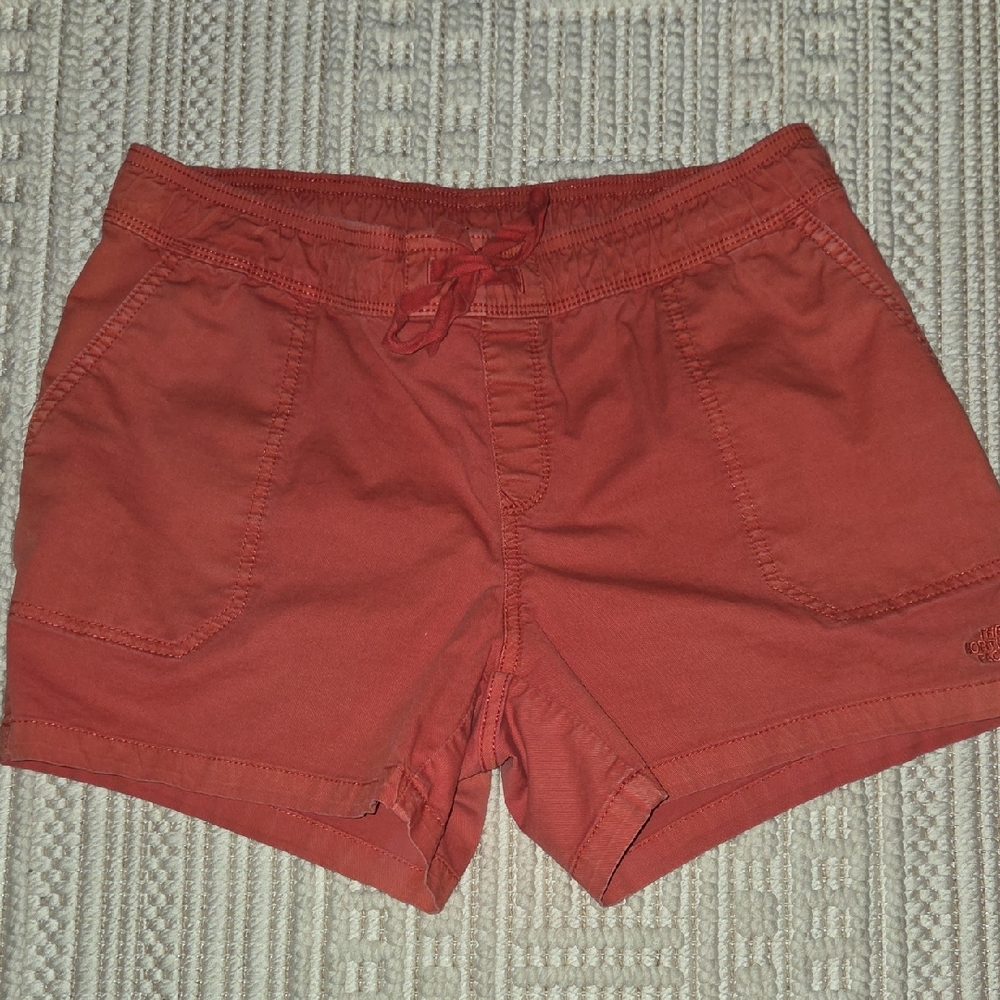 The North Face Women's Rust Red Cargo Shorts